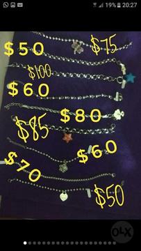 Pulsera Y Conjuntos de Acero en Oferta!!