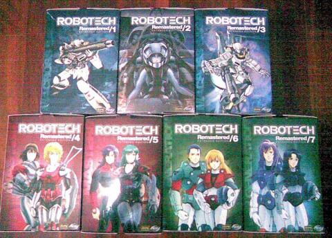 Robotech Remastered DVDs Originales