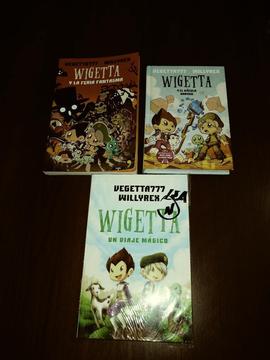 Libros de Wigetta sin Uso 1,2 Y 3° Parte