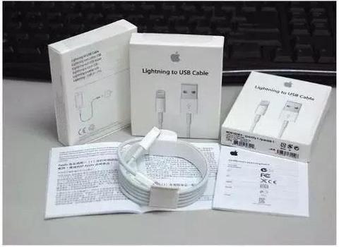 Cable Usb Lightning Apple Iphone 5 6 7 Ipod Ipad En Caja Cerrada