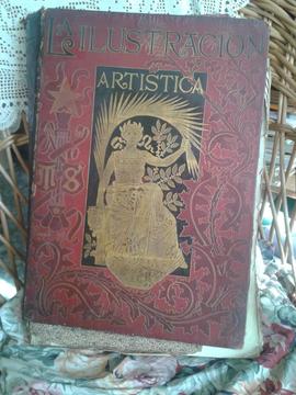 Vendo antigüo libro cenenario sobre la ilustración artística