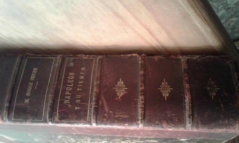 Vendo antigüo libro de historiaNapoleón y su tiempode M. Peyre