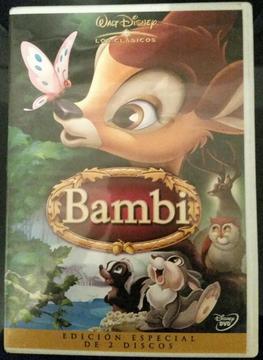 Dvd De Bambi. Edicion Especial. Original. Nuevo