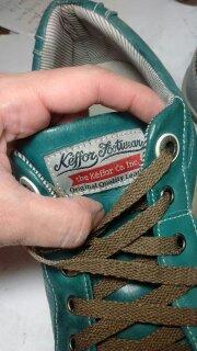 zapatillas usadas cuero legitimo de marca