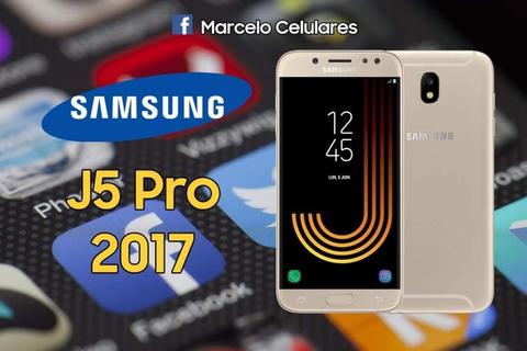 Samsung J5 Pro 2017 Dorados 4g 16gb 13mp Hd Lector Huella Libres