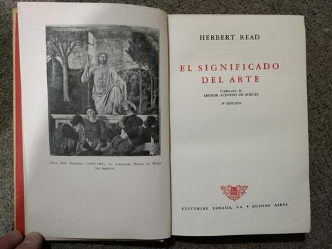 El Significado Del Arte Edición 1964