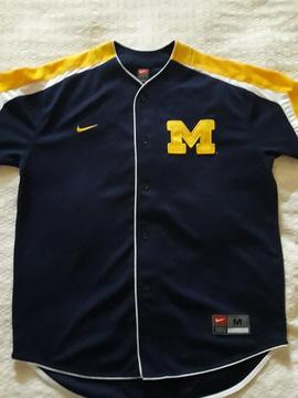 Camiseta de Baseball Michigan No Mlb