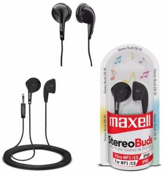 2 Auriculares Maxell Stereo Buds EB95 NUEVOS