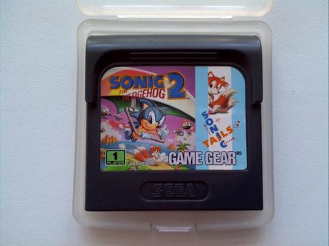 Cartucho Videojuego Sega Game Gear Sonic 2 The Hedgehog