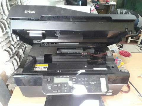 Impresora Epson 320f para Reparar con Sistema Continuo