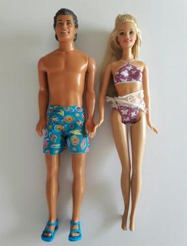 Barbie Y Ken. Mattel 1999
