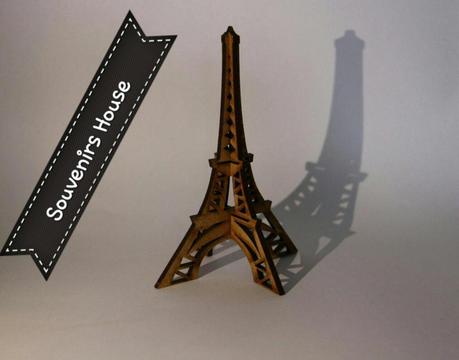 Torre Eiffel 3D Fibrofacil