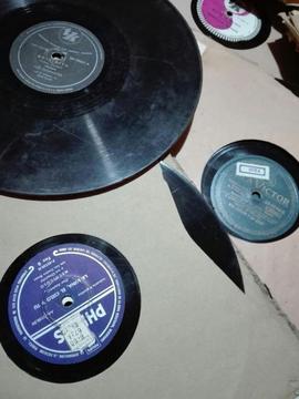 Vendo discos de pasta 78 RPM