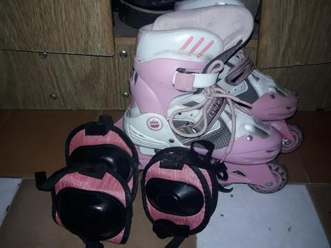 Vendo Rollers Rosas .talle 37/41