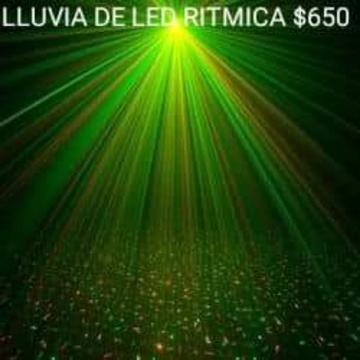 Lluvia de Led Laser Multipunto Ritmicas