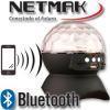 Parlante Funk LED Efectos LUMINOSOS Bluetooth Netmak NMFUNK
