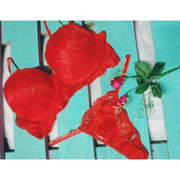 Conjunto Corpiño Colaless Encaje