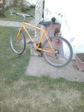 Bicicleta Amarilla con Cambios