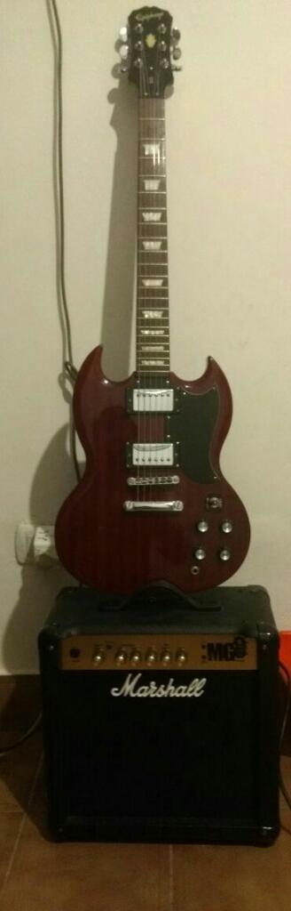 Vendo Guitarra Y Amplificador