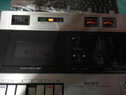 Grabador de Cassette Sony