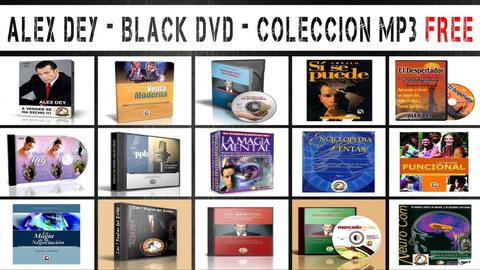 ALEX DEY Black Dvd Coleccion FREE 16 MP3