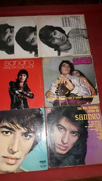 Vendo 6 Discos de Sandro