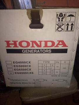 Generador Honda Et 12000 sin Uso Trifási