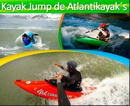 Kayak Jump Atlantikayaks con remo