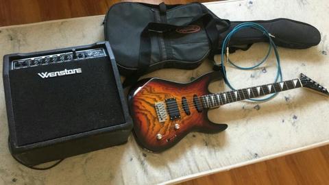 Vendo Guitarra .ampli.funda Y Linea