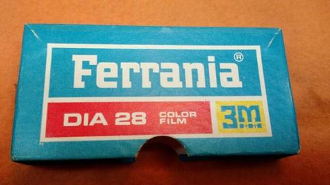 Cajas Porta Diapositivas Ferrania, Kodak, Agfacolor