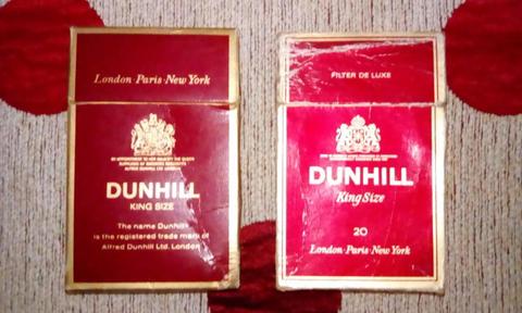 Marquillas Dunhill King Size Vintage Inglaterra