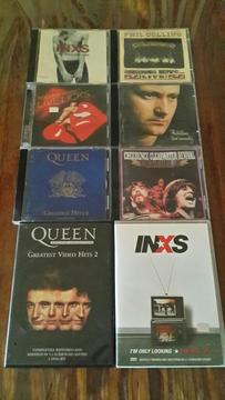 6 Cd' S Y 2 Dvd' S de Rock Internacional