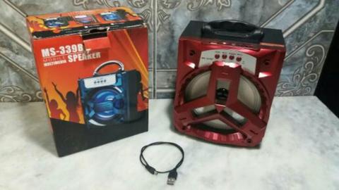 Vendo Parlante Usb Fm Y Bluet con Luces