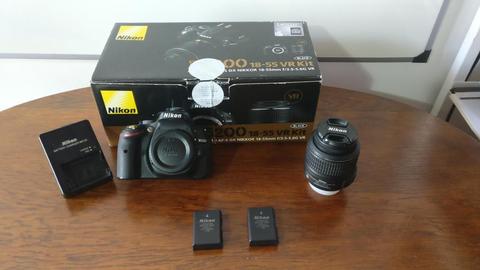 Nikon D5200 1855 Vr Kit DOS BATERIAS