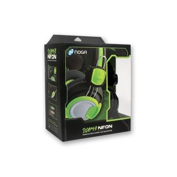 Auricular Noga Gamer Neon Interzone