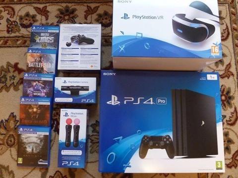 Sony PlayStation 4 Pro 1TB Con VR