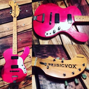 Guitarra Musicvox Vintage Liquído $14000 Escucho Ofertas