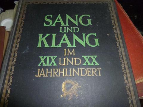Sang Und Klang. Lote 13 tomos