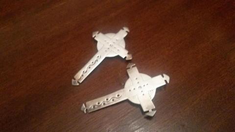 Dijes Cruces de plata