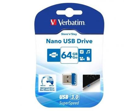 Pendrive 64gb Verbatim Flash Nano Store N Stay 98711Excelent