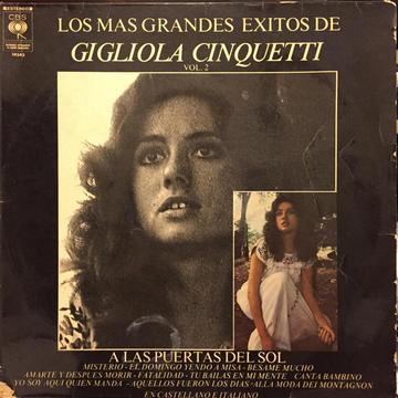 LP recopilatorio de Gigliola Cinquetti año 1974 reedición