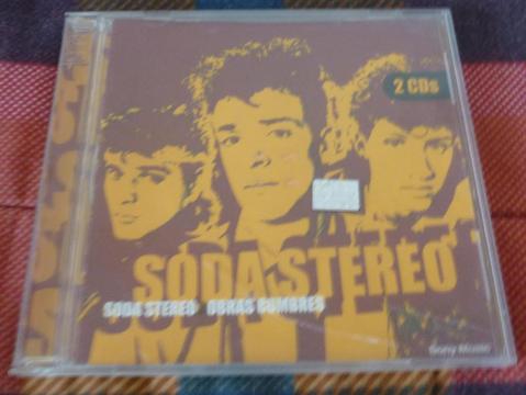 CD OBRAS CUMBRES de Soda Stereo 2 CD´s Sony Music 2000