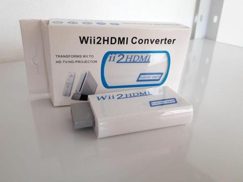 Conversor Wii A Hdmi 720p/1080p Conectala Wii Por Cable Hdmi