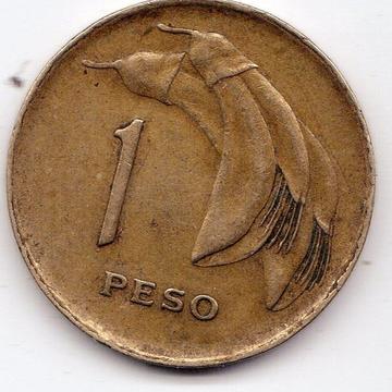 Moneda 1 peso 1968 Uruguay