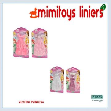 Vestidos para Muñecas de Princesas Ditoys Jugueteria Mimitoys