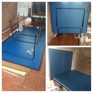 Ping Pong Profesional Plegable con Rueda
