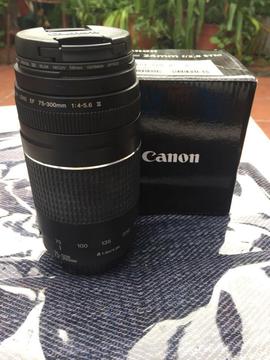 Canon zoom lens EF 75300mm