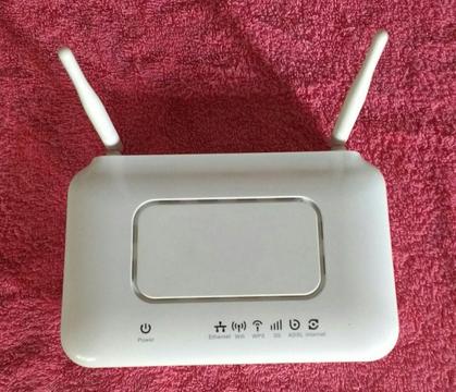 Modem Router Wi Fi Zte Zxhn H108n 3g Con Fuente