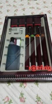 Rotring Isograph Set X 4 Estilografos