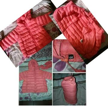 Campera Inflable de Tela 12 Meses